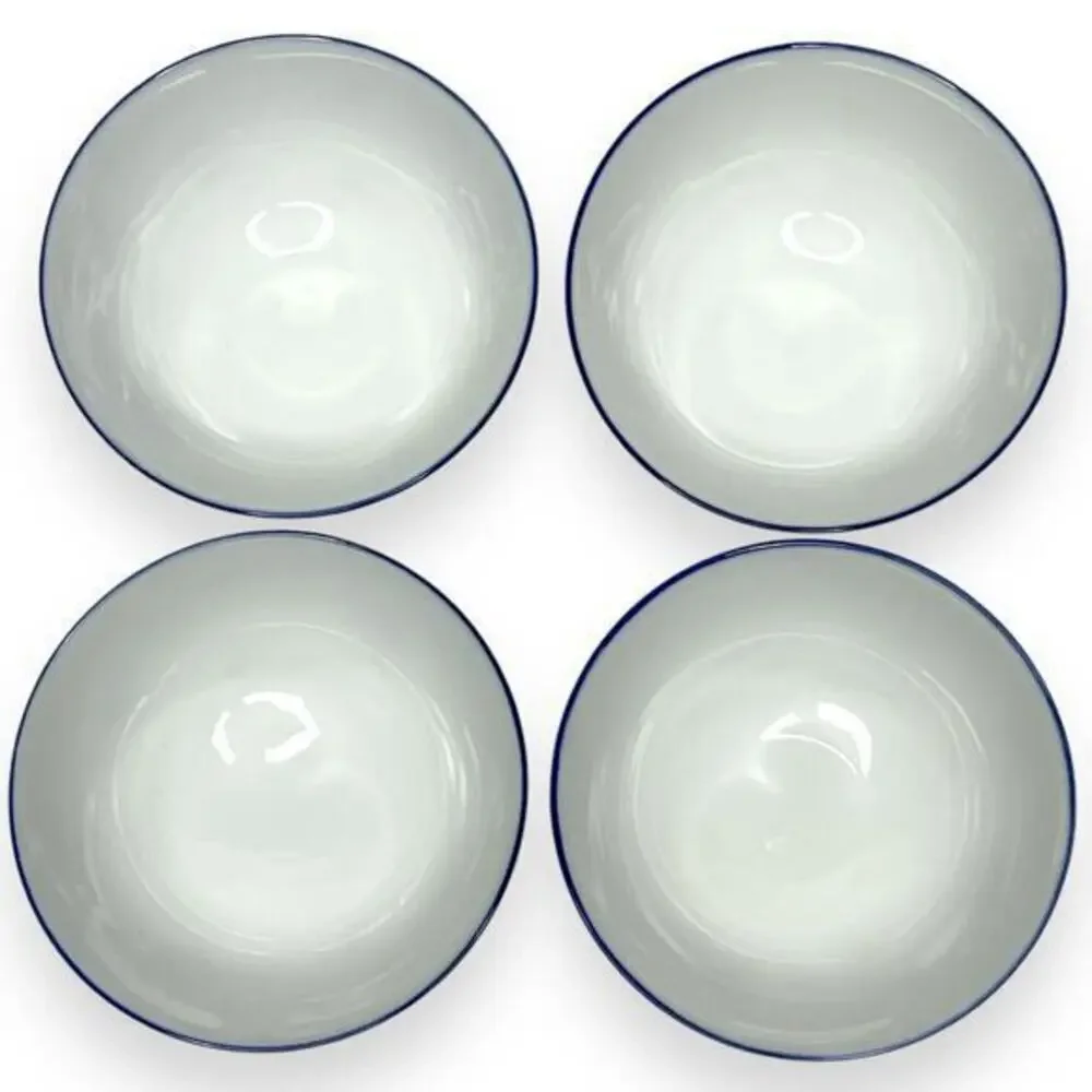 MISTY ROSE Floral Rice Bowls Set of‎ 4